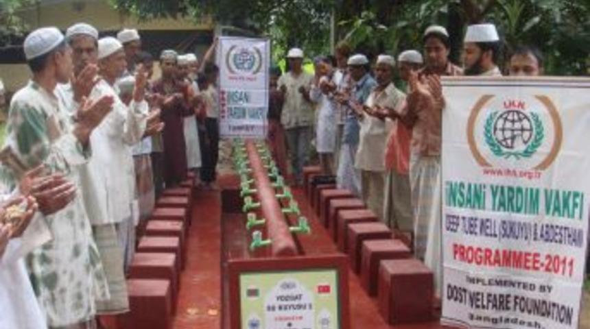 İHH Yozgat G&ouml;n&uuml;ll&uuml;leri Afrika&rsquo;da 4 Su Kuyusu A&ccedil;tı