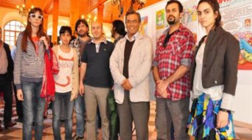 Devsanat-Karikatür Sergisi Açıldı