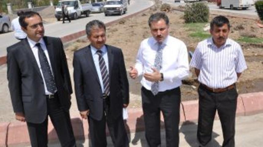 Kömür Tevzi Kavşağında Düzenleme Çalışmaları