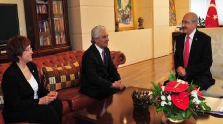 Kılı&ccedil;daroğlu, Orkestra Şefi G&uuml;rer Aykal&rsquo;ı Kabul Etti