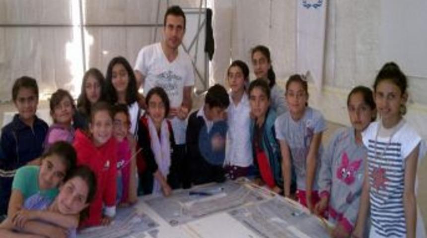 Thk'dan Depremzede &Ccedil;ocuklara Model U&ccedil;ak Kursu