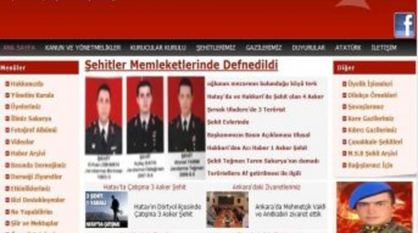 Sakaryalı Şehit Ve Gazilere İnternet Sitesi