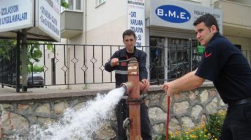 B&uuml;y&uuml;kşehir İtfaiyesi Yangınlara Hazır