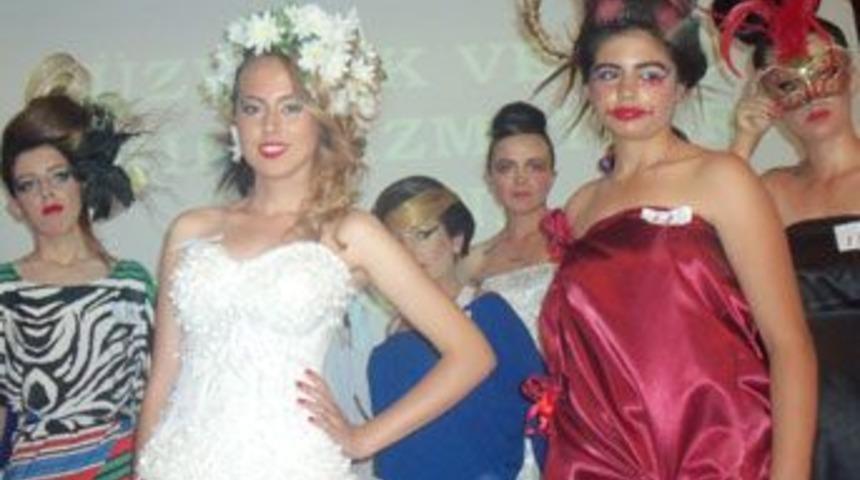 &Ouml;ğrenciler sa&ccedil; tasarımıyla yarıştı