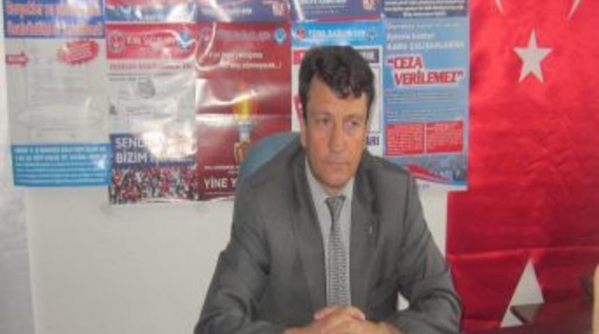 T&uuml;rkiye Kamu-Sen İl Temsilcisi Turgay &Ccedil;etin: