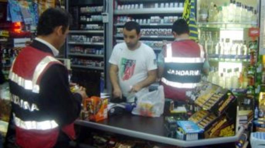 Jandarmadan Ka&ccedil;ak İ&ccedil;ki Denetimi