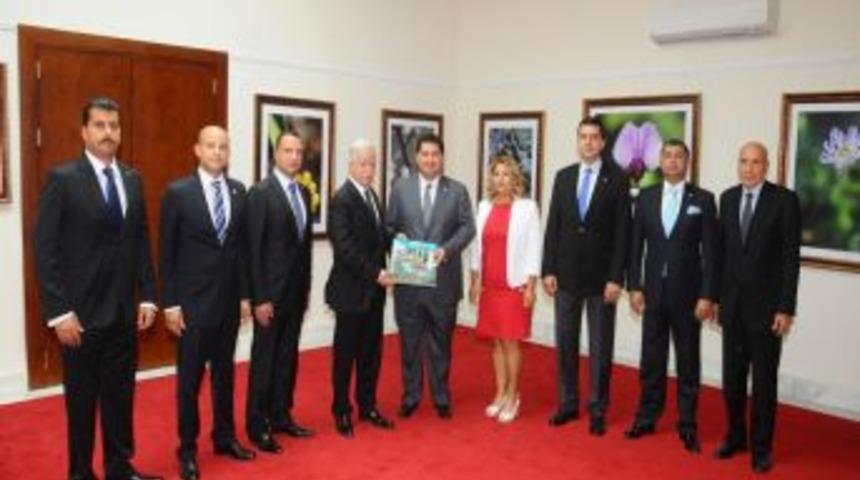 &Ccedil;ugiad Aldırmaz'ı Ziyaret Etti