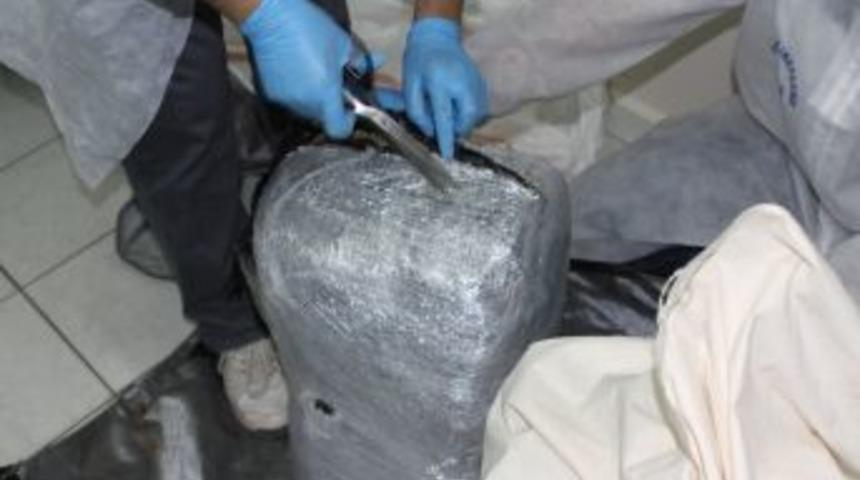 Kurye Ara&ccedil;lardan &Ccedil;ıkan Esrar Imha Edildi