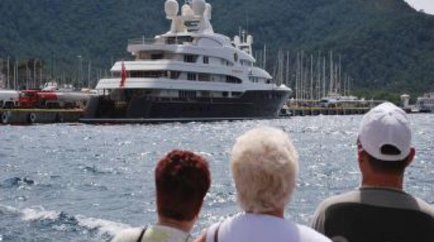 &Uuml;rd&uuml;n Kralı Abdullah'ın L&uuml;ks Yatı Marmaris'te