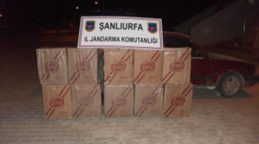 6 Bin 820 Paket Ka&ccedil;ak Sigara Ele Ge&ccedil;irildi