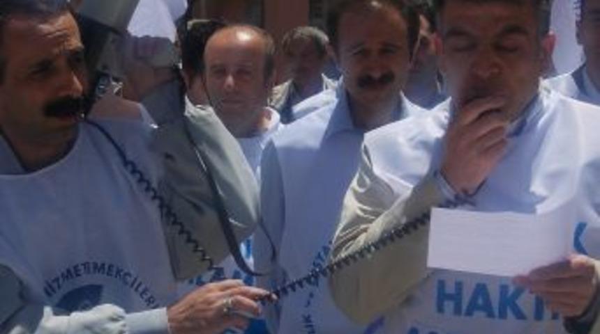 Ses Hakkari Şubesi'nden Greve Katılım &Ccedil;ağrısı