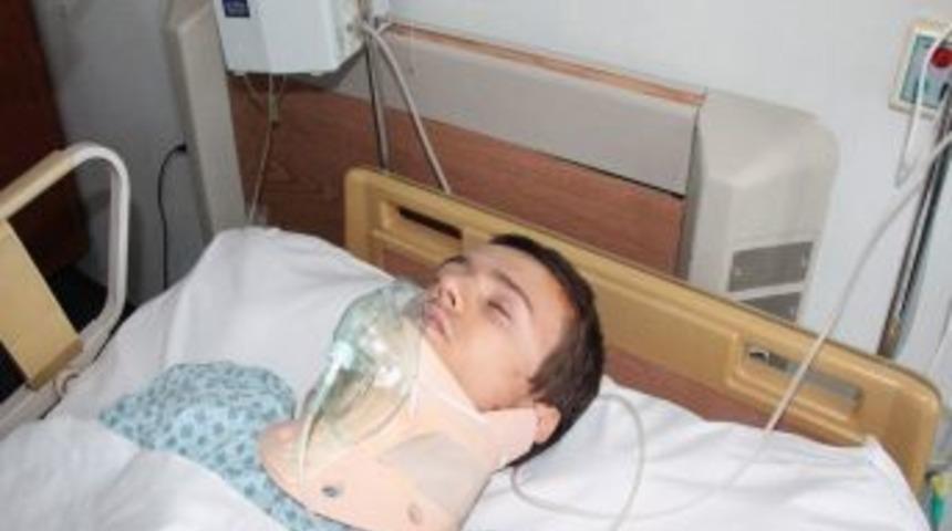 Sma&ccedil; Yaptığı Pota &Uuml;zerine Devrilen Gen&ccedil; Fel&ccedil; Oldu