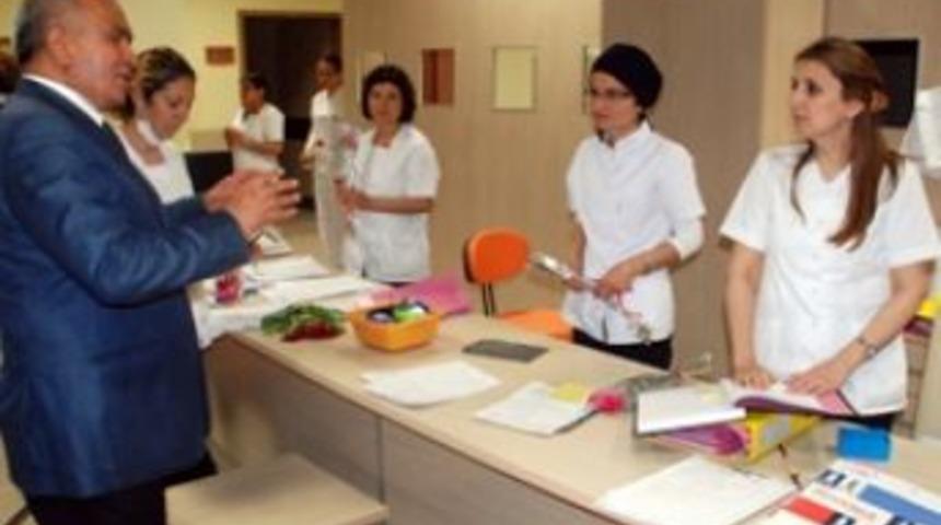 Tollu&rsquo;dan yeni hastaneye ziyaret