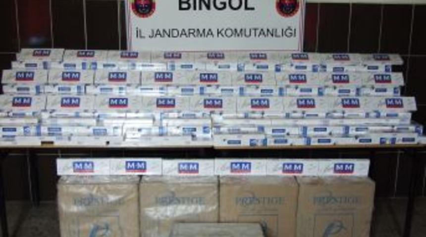 Bing&ouml;l'de Ka&ccedil;ak Sigara Operasyonu