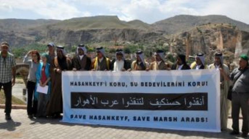 Iraklı Su Bedevileri Hasankeyf'te Ilısu Barajını Protesto Etti