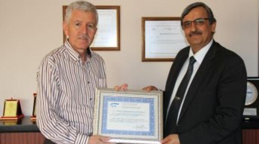 Sgk'dan Aydem'e Teşekk&uuml;r Belgesi