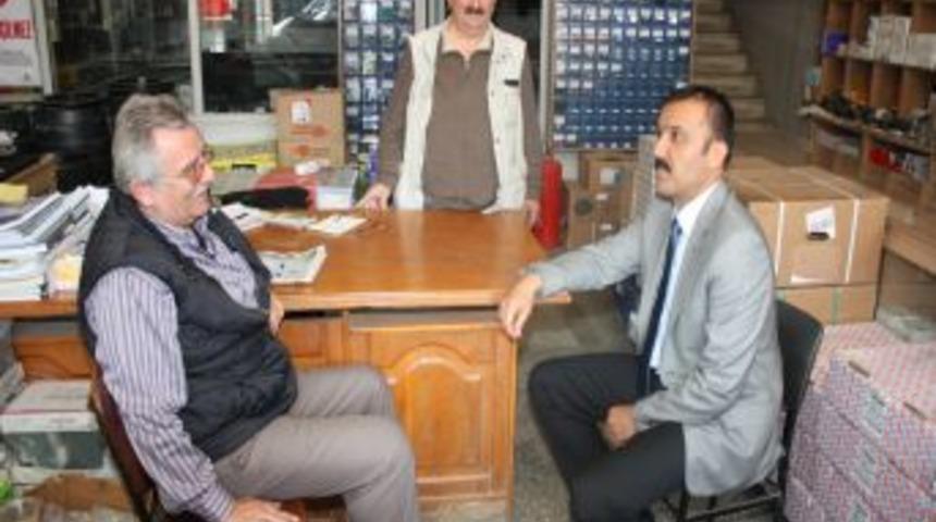 Başkan Bayram Sanayi Esnafına Kentsel D&ouml;n&uuml;ş&uuml;m&uuml; Anlattı