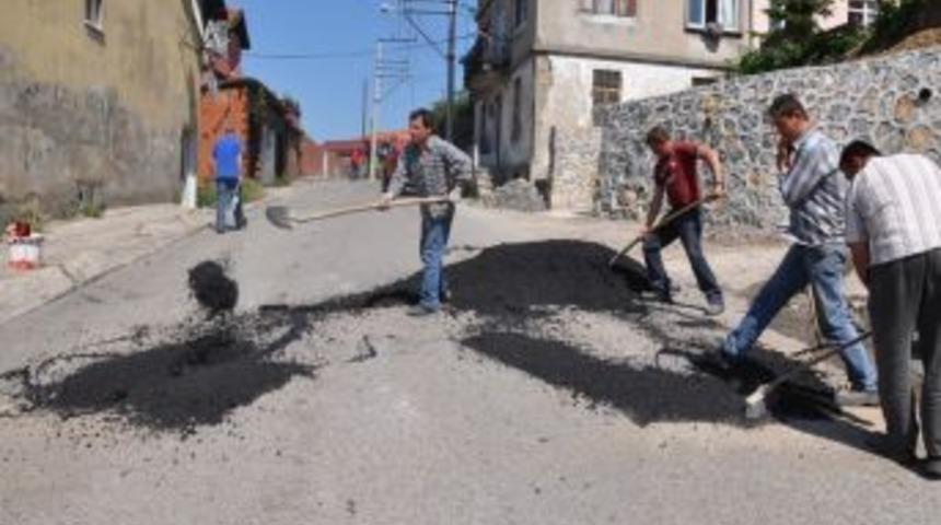 Zonguldak Belediyesi'nden Asfalt &Ccedil;alışması