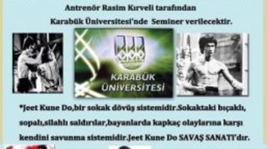 D&ouml;v&uuml;ş Antr&ouml;n&ouml;r&uuml;nden &Uuml;niversite &Ouml;ğrencilerine Seminer