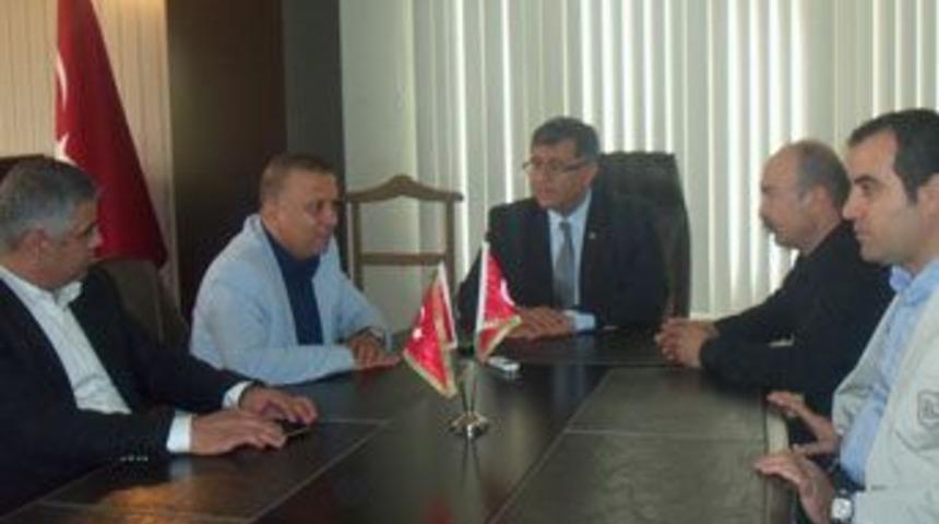 MASİAD&rsquo;dan Kaymakam&rsquo;a nezaket ziyareti