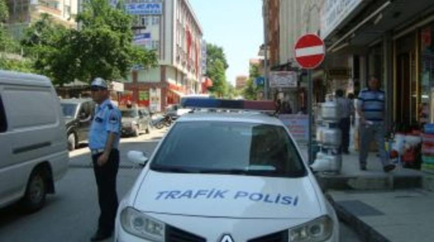 Alaplı'da Tek Y&ouml;n Uygulaması Başladı