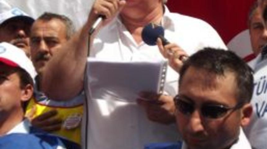 Kamu &Ccedil;alışanları Aydın'da Da İş Bıraktı