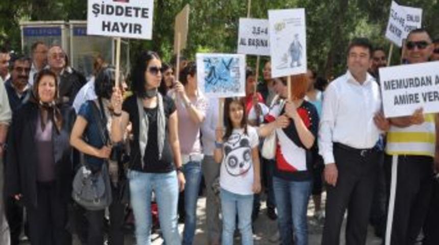 Sandıklı'da İş Bırakma Eylemi