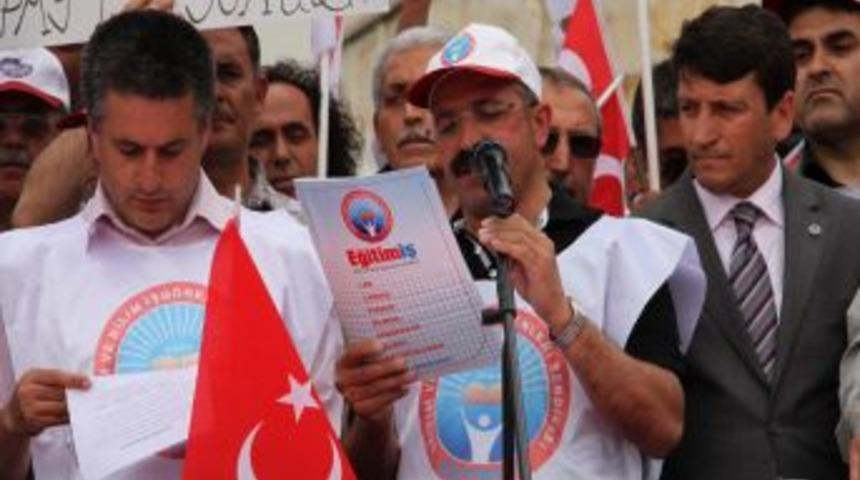 Eğitim-İş Nevşehir Şube Başkanı Mustafa Malko&ccedil;: