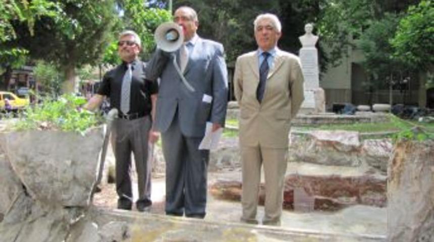 Dinar'da Memurlardan Iş Bırakma Eylemi