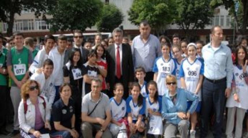 Hanlar B&ouml;lgesinde Oryantiring Yarışları Yapıldı