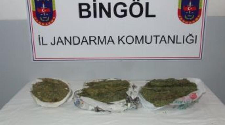 Bing&ouml;l'de 3 Kilo Esrar Ele Ge&ccedil;irildi