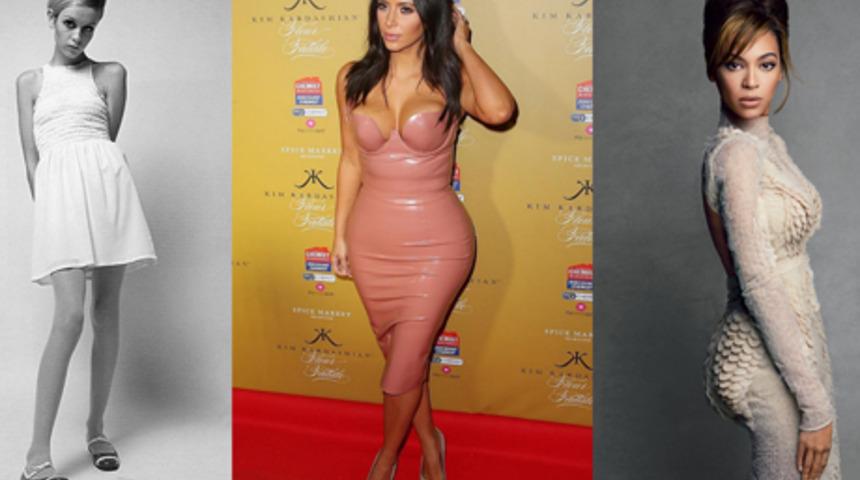 100 yılda değişen v&uuml;cut şekilleri