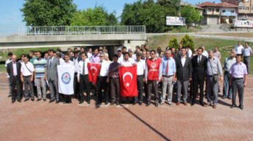 Memurlardan Bir G&uuml;nl&uuml;k İş Bırakma Eylemi