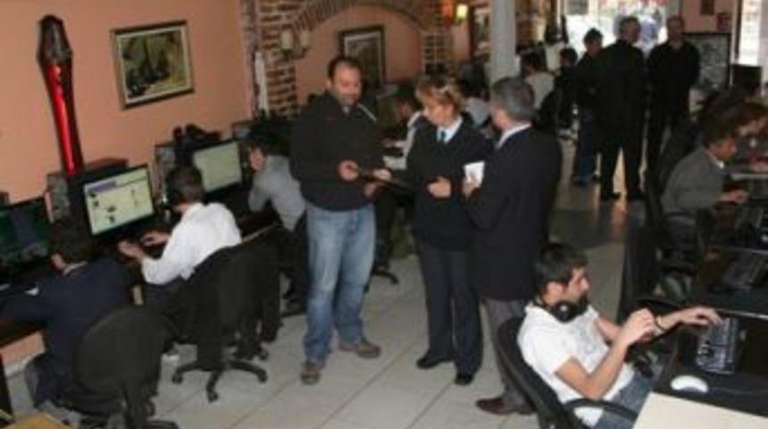 İnternet kafeler denetlendi