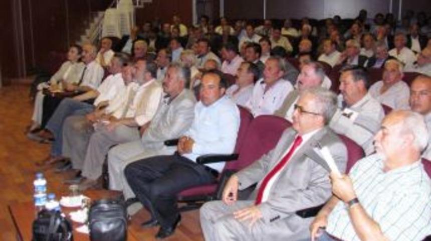 Ödemiş Ve Çevresindeki Muhtarlar Tebligat Eğitimi İçin Ödemiş'te Toplandı