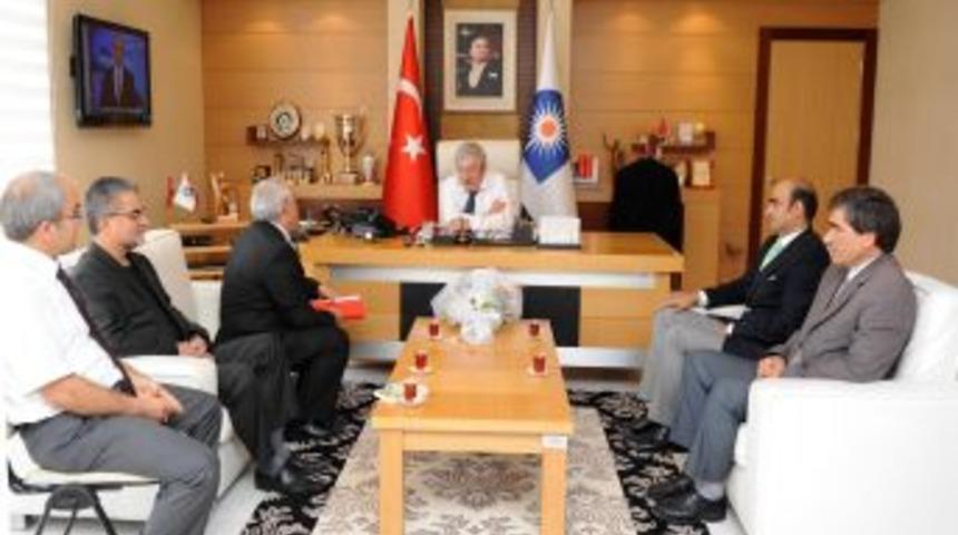 BİLSEM, B&uuml;y&uuml;kşehir Belediye Başkanı Akaydın&rsquo;ı Ziyaret Etti