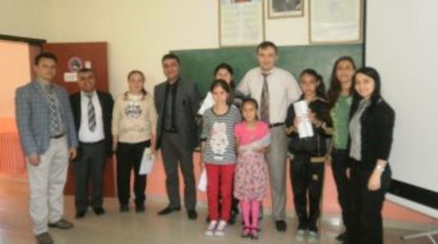 T&uuml;rkali İlk&ouml;ğretim Okulunda Bilgi Yarışması Yapıldı