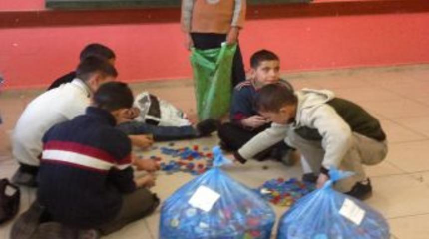 Hizan'da 'mavi Kapak Toplama' Kampanyası