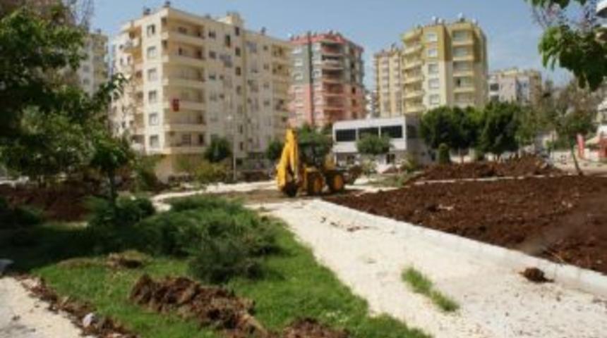 Mezitli Belidiyesi Yeşil Alanların Sayısını Artırıyor