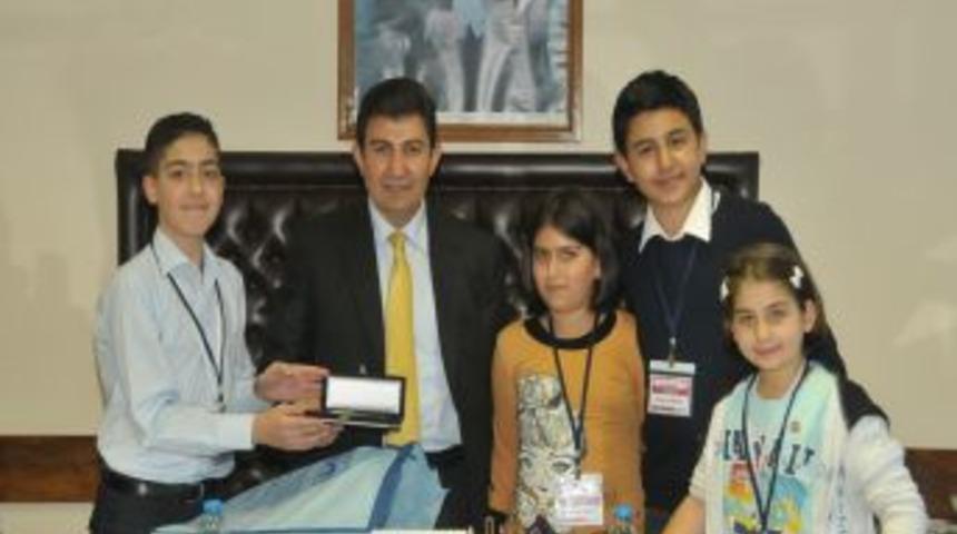 &Ccedil;ocuk Meclisi &Uuml;yelerinden T&Uuml;İK'e Ziyaret