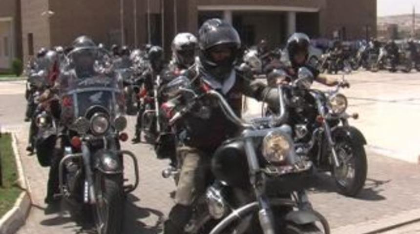 Gezgin motosiklet grubu Urfa'da