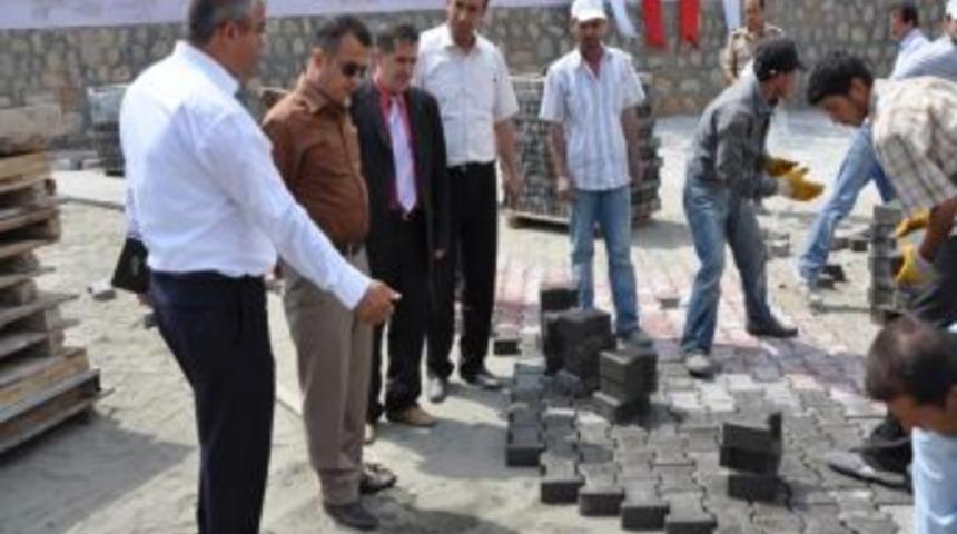 'okulum, Spor Alanım' Projesiyle, Kilitli Parke Taşı D&ouml;şeniyor