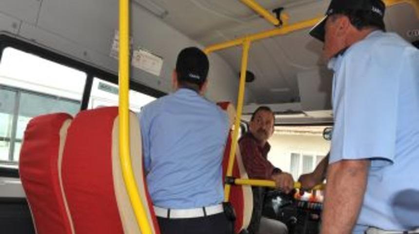 Zabıtadan Dolmuşlara Denetim