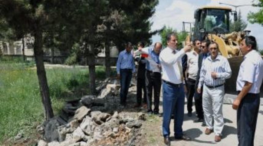 Malatya'nın Batı Girişi Yol Yapım &Ccedil;alışmaları