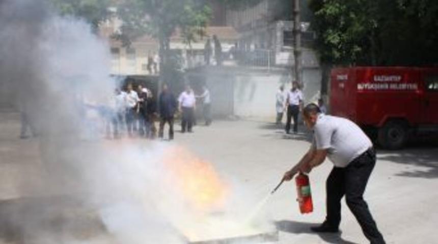 25 Aralık Devlet Hastanesinde Tatbikat
