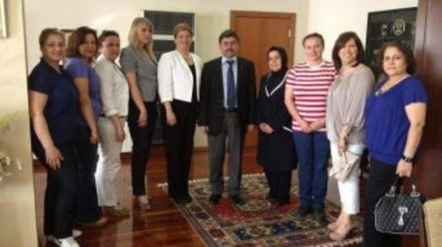 Ak Partili Kadınlardan Cb&uuml; Rekt&ouml;r&uuml; Pakdemirli'ye Ziyaret