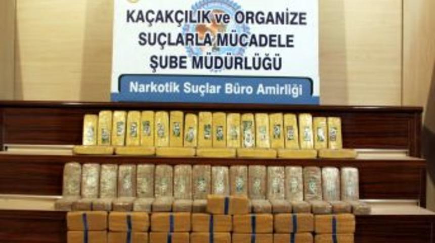 Gaziantep'te 51 Kilo Eroin Ele Ge&ccedil;irildi