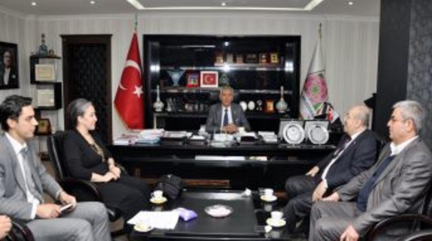 Milletvekili &Ouml;ner'den Başkan G&uuml;naydın'a Ziyaret