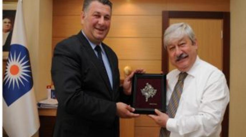 Kosova Ticaret Ve Sanayi Bakan Yardımcısı Ustaibo'dan Ziyaret