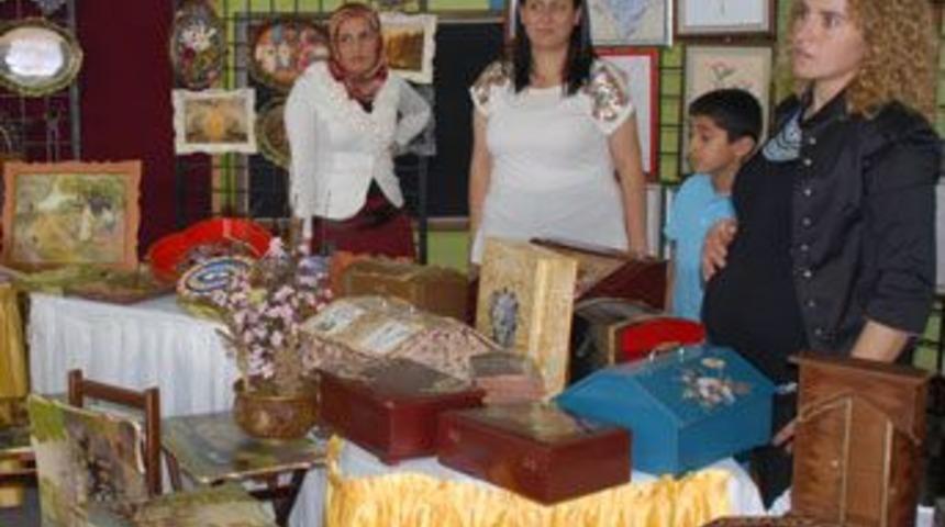 Halk Eğitim&rsquo;den yılsonu sergisi